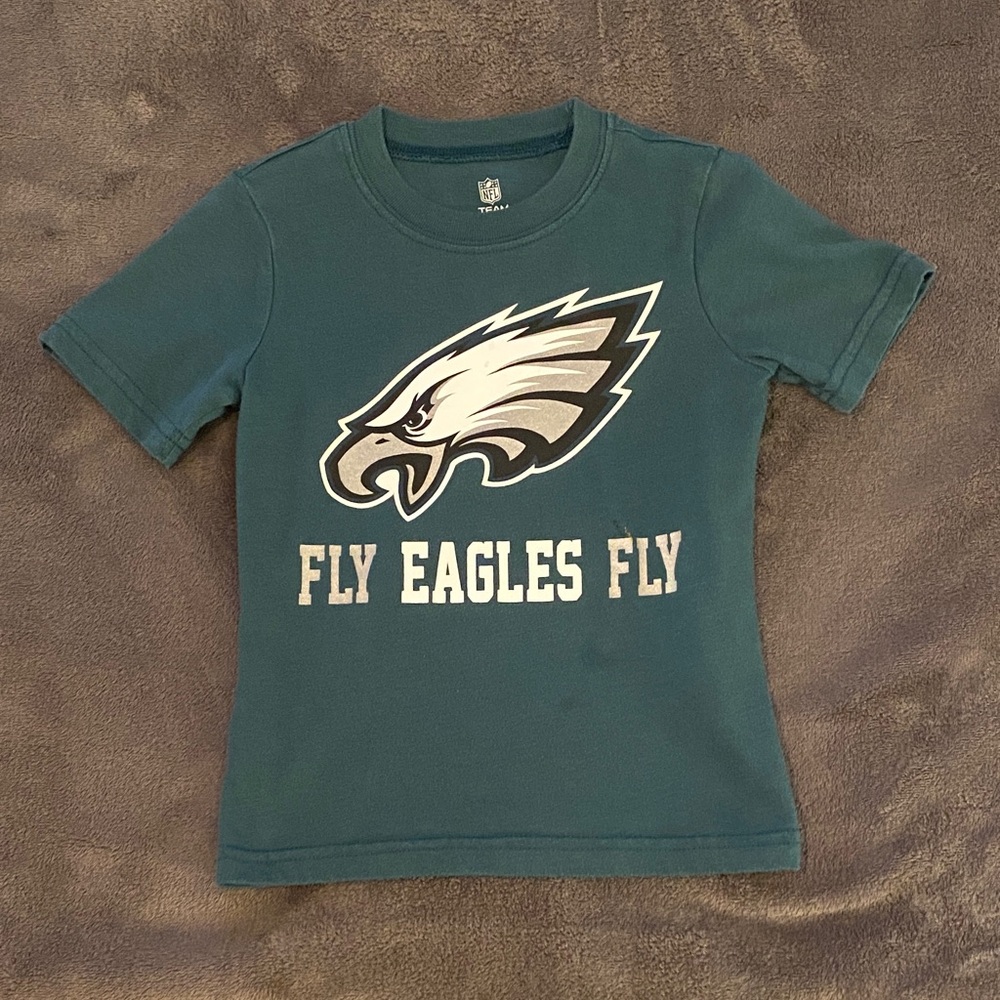 NFL Kids Teal Eagles Short Sleeve Tee